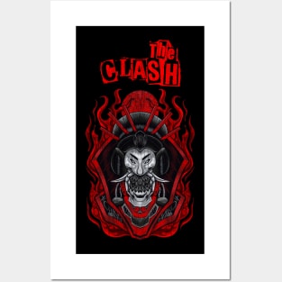 the clash combat rock Posters and Art